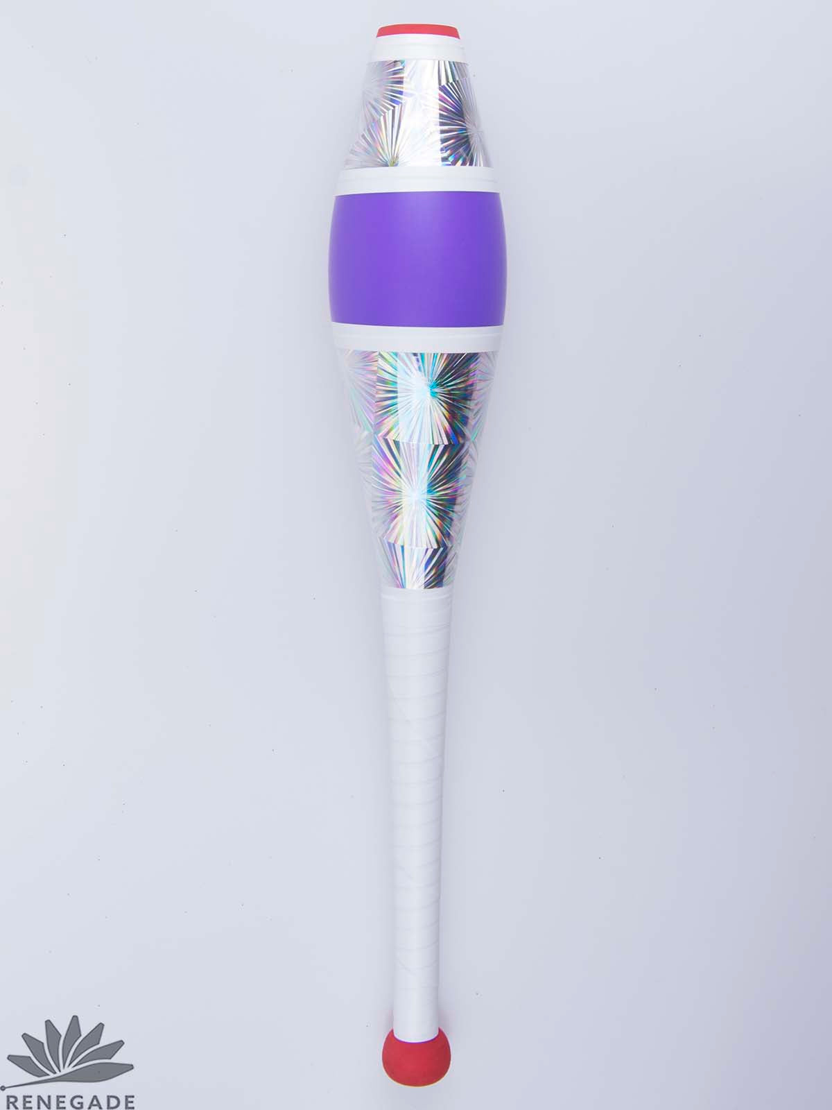 Decorated Renegade 85mm, Wood Dowel (colored rubber)