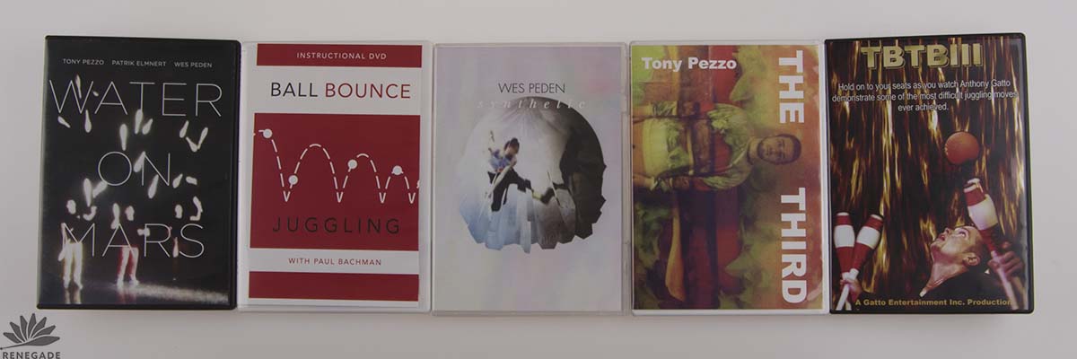 Ball Juggling Books & DVD