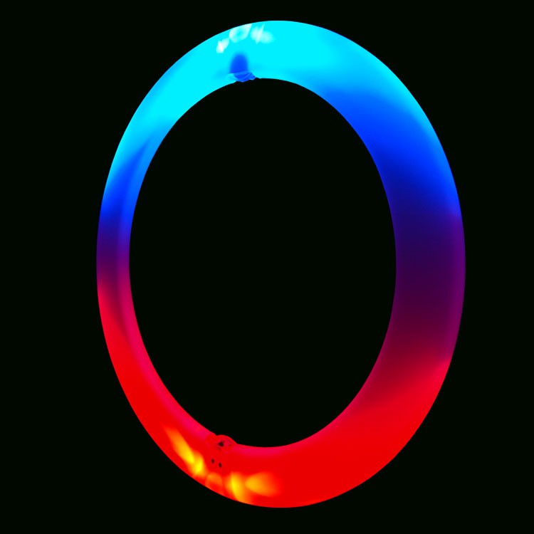 Hollow LED Ring 1/2" x 14"