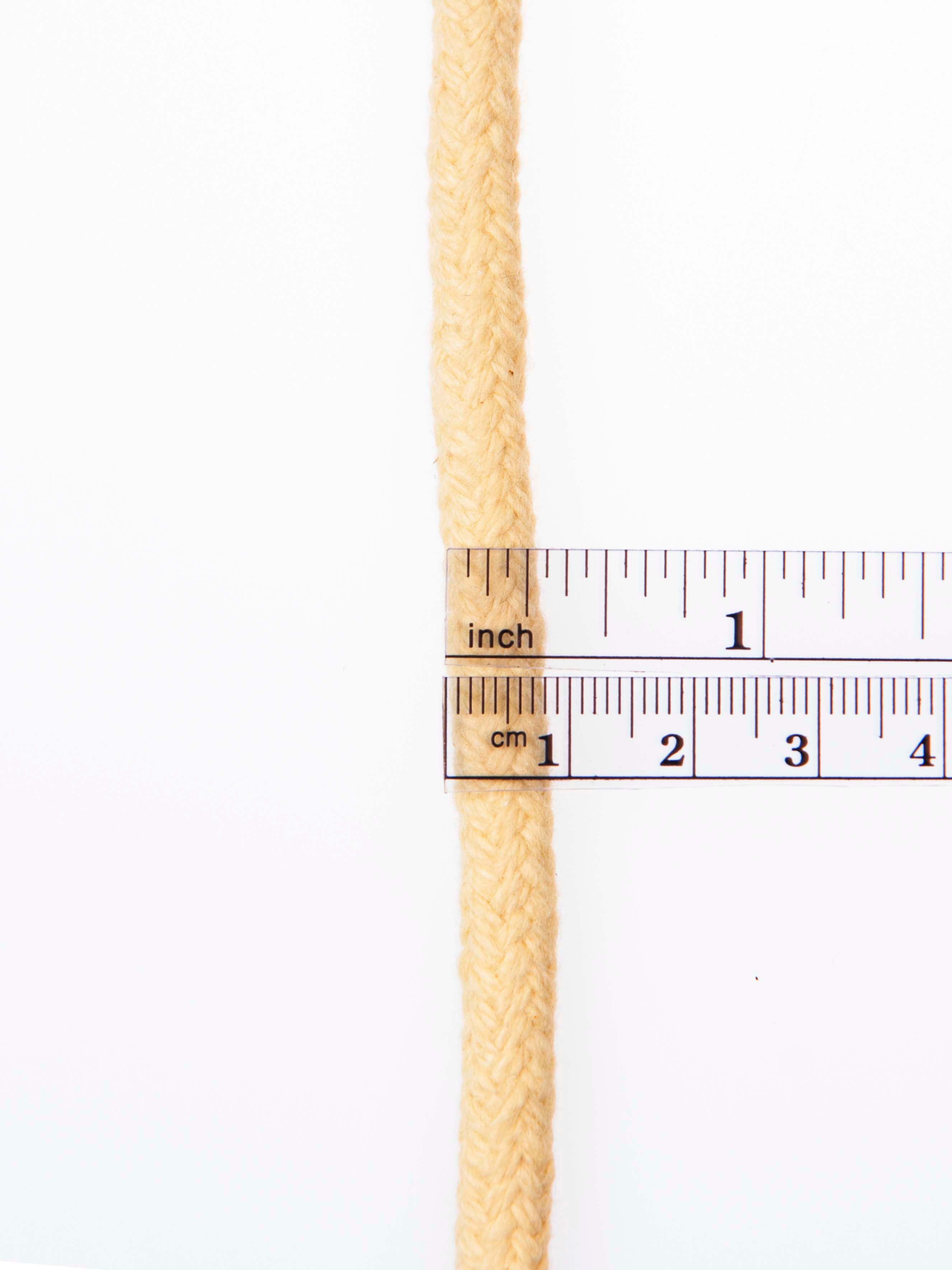 100% Kevlar Rope Wicking 8mm (1/4inch approx) per roll or per foot