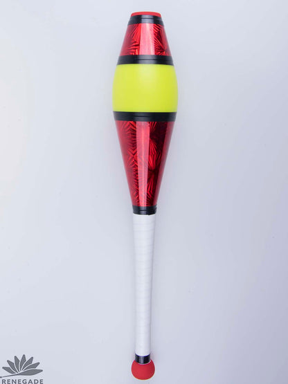 Decorated Renegade 95mm, Wood Dowel (Colored Rubber)