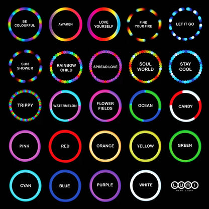 Lumi Pro Rechargeable LED Juggling Ball (70mm, 23 pattern)