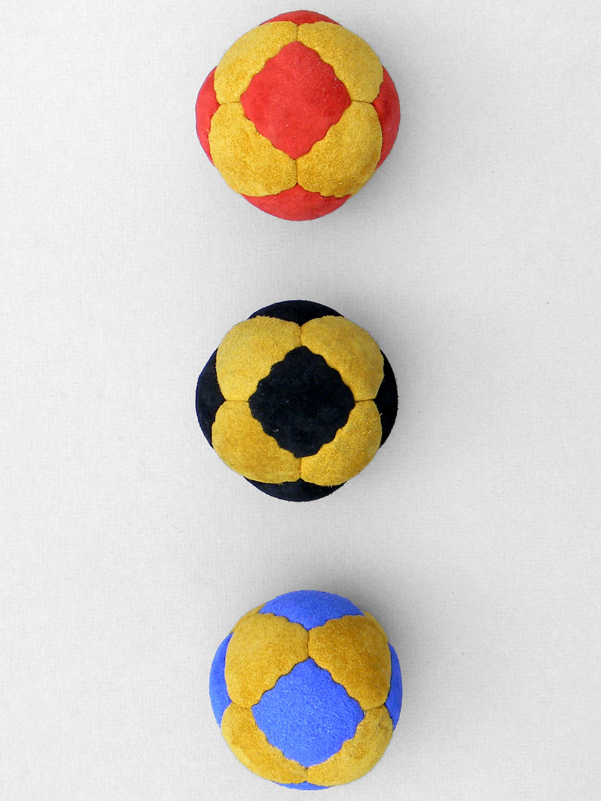 14 Panel Suede Leather Ball (75mm, 137 grams)