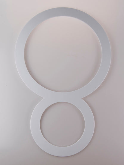 Eight Ring, Regular, Skinny, Baby, Eight-ball, and Iso-8