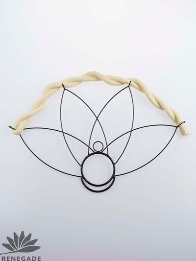 Fire Fan Twisted Rope Flower