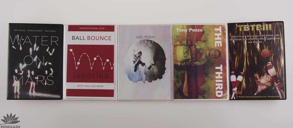 Juggling Books & DVDs