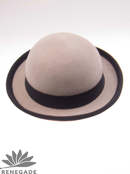 Poll Hat Low Crown Two-Tone Colors