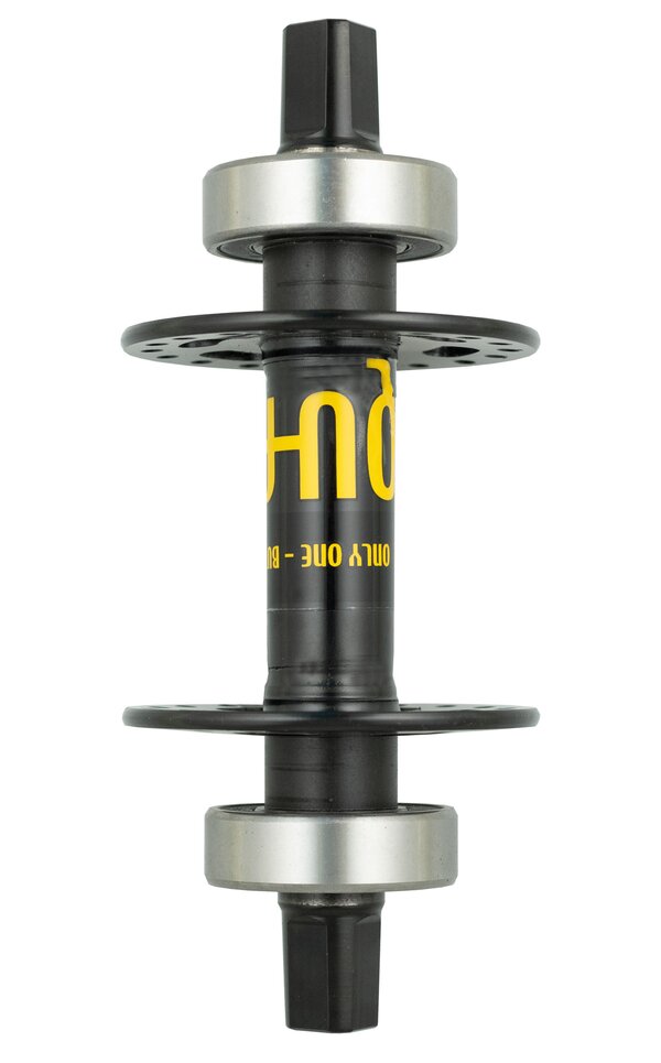 QU-AX square taper hub, black, 36 holes