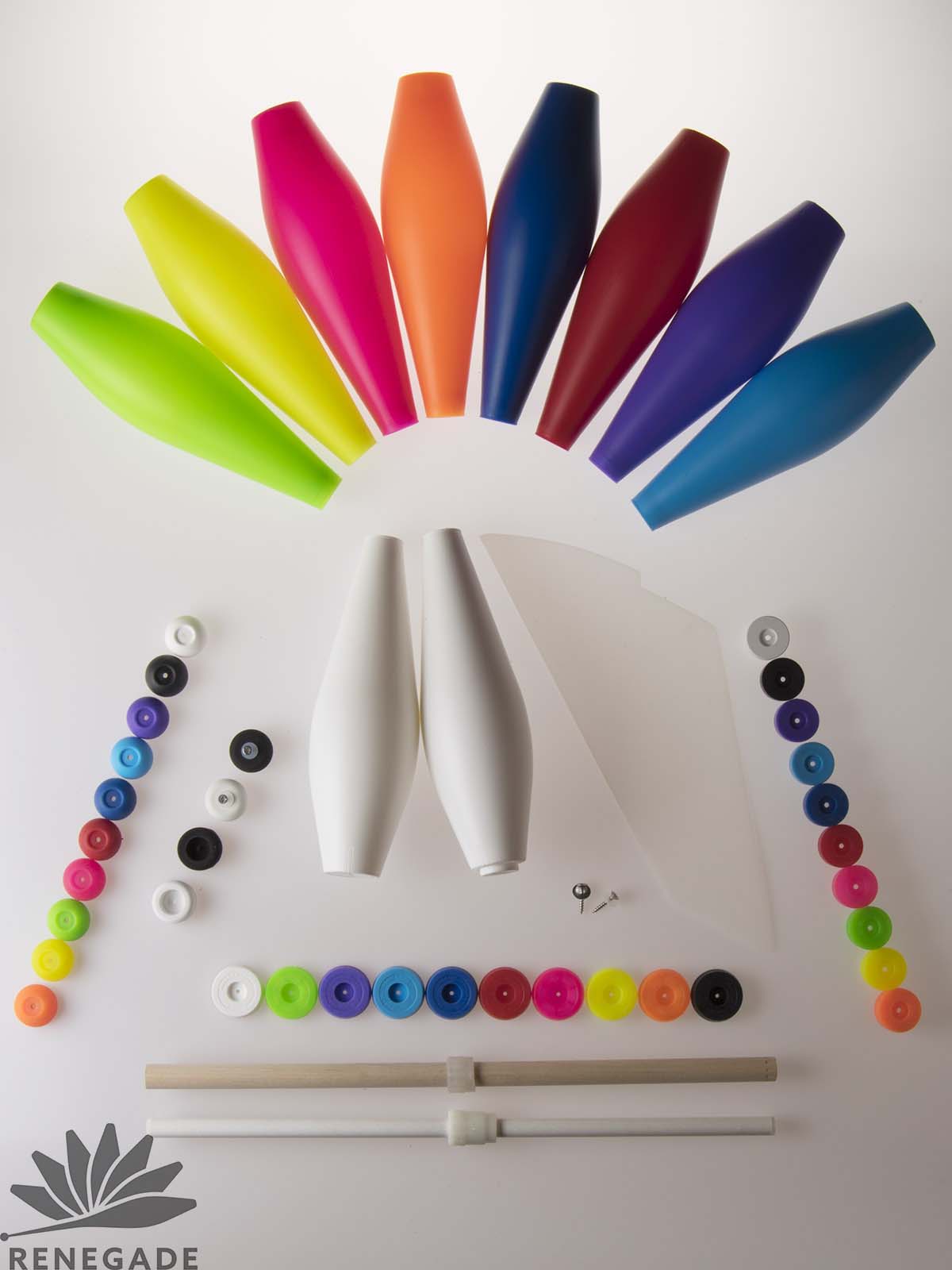 Renegade Juggling Club Parts 85mm