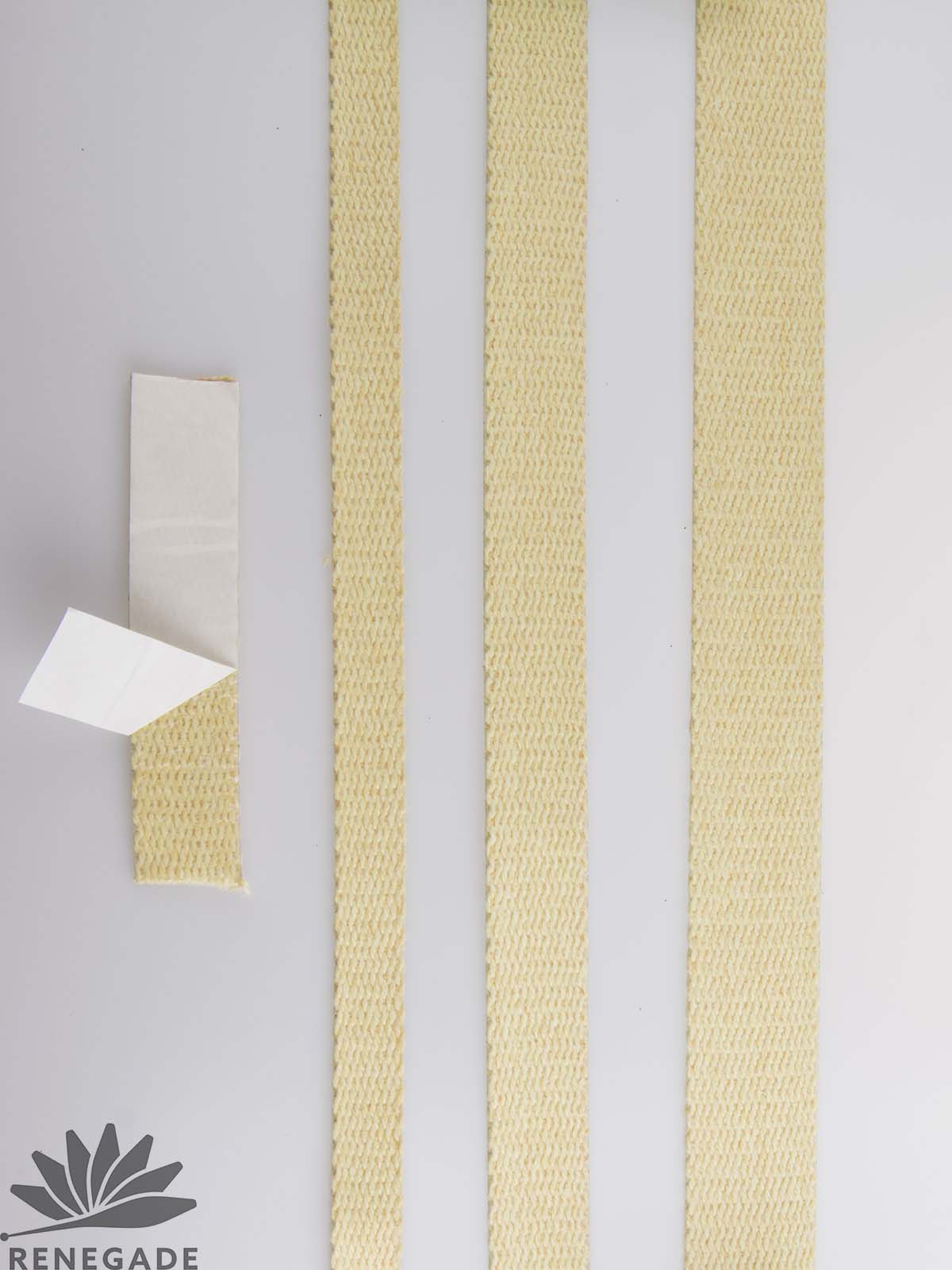 Kevlar Flat Wick</br>1/8" Self Adhesive</br>Twill
