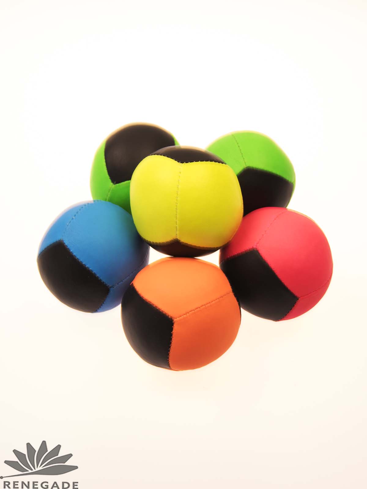 Small six panel beanbag color/black (68mm, 130 grams)