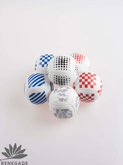Printed PU Beanbag Six Panel (65mm, 116 grams)
