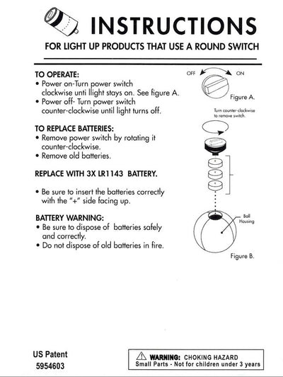 LED Poi Balls-PLAY (set)