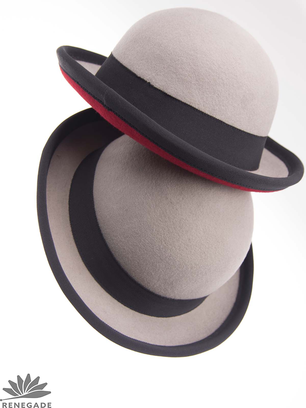 Poll Hat Low Crown Two-Tone Colors