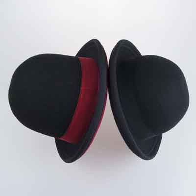 low crown - high crown juggling hats