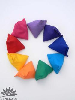 Instructional Triangle Beanbag (65mm, 67 grams)