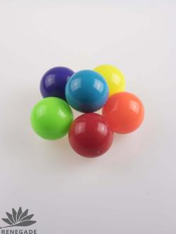 colored sand filled juggling balls